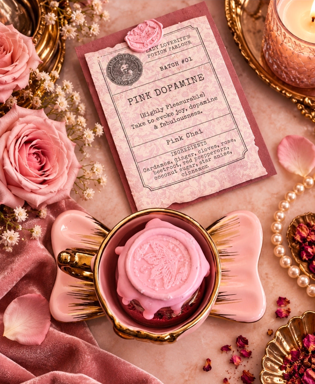 PINK DOPAMINE | Teacup Ritual Gift Set