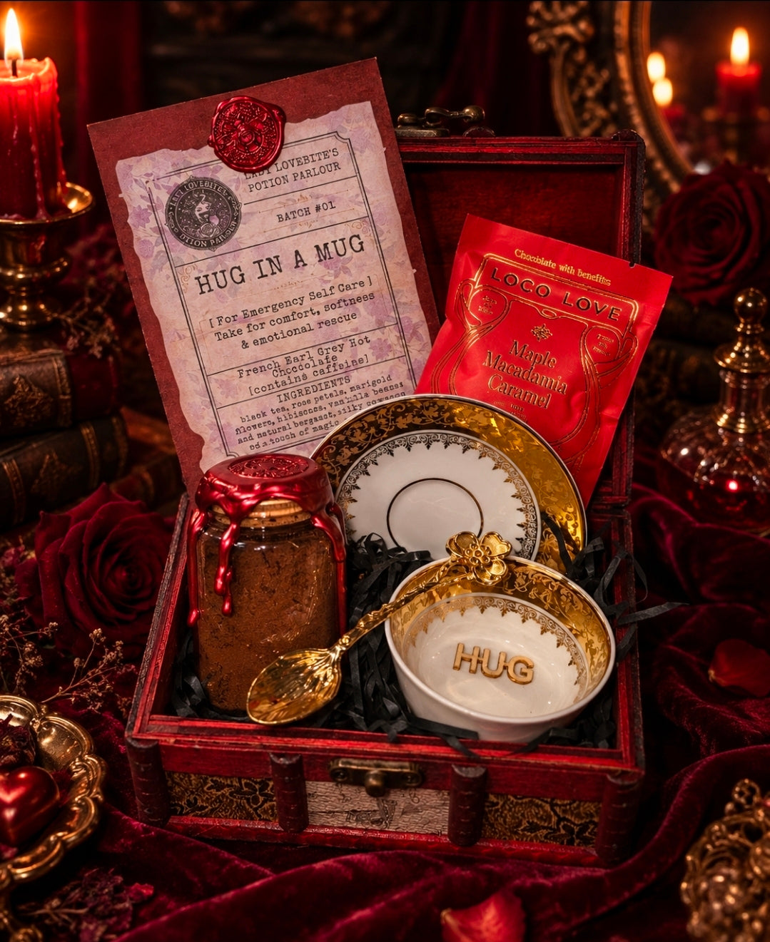 A HUG IN A MUG - GOLDEN DECADENCE