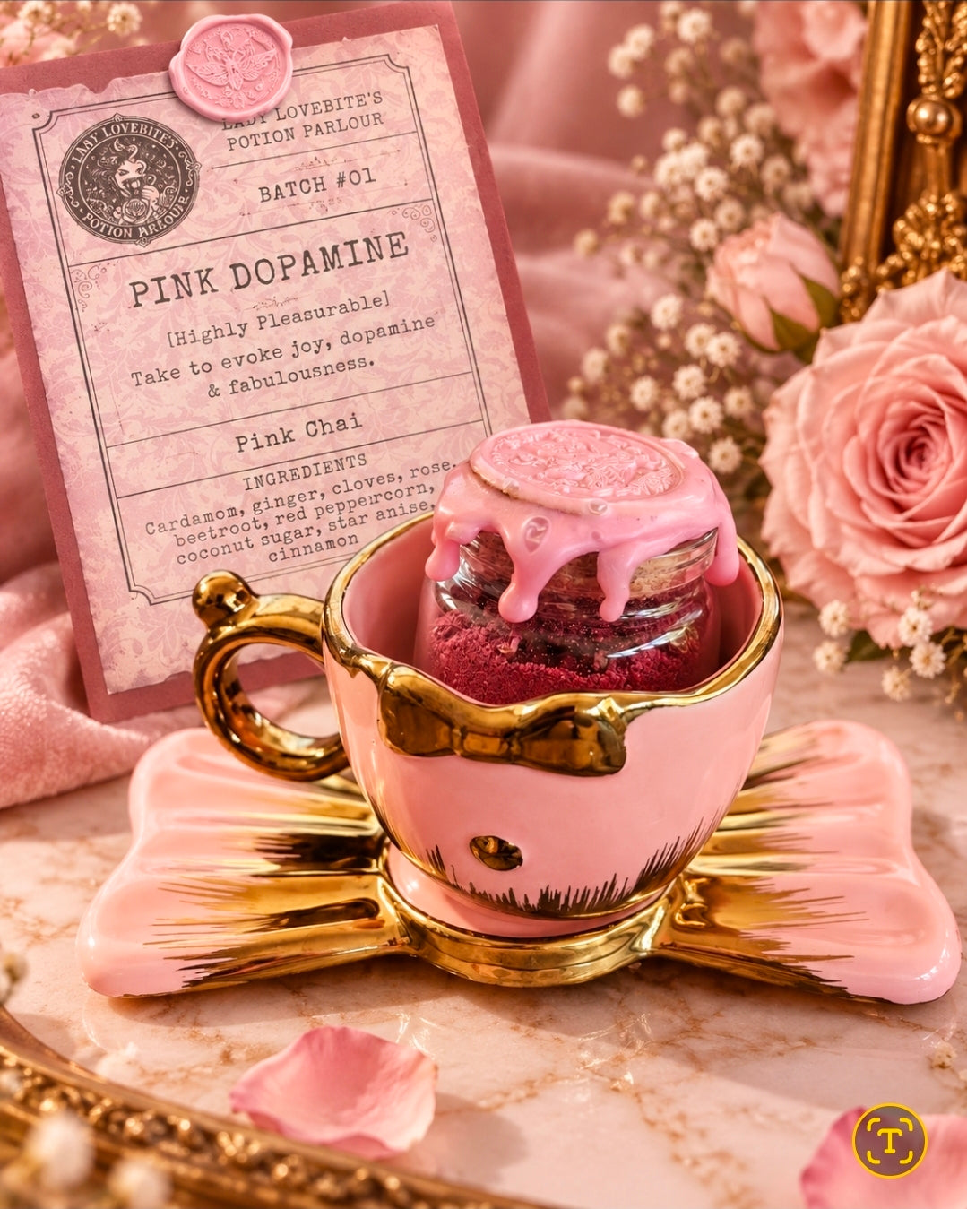 PINK DOPAMINE | Teacup Ritual Gift Set