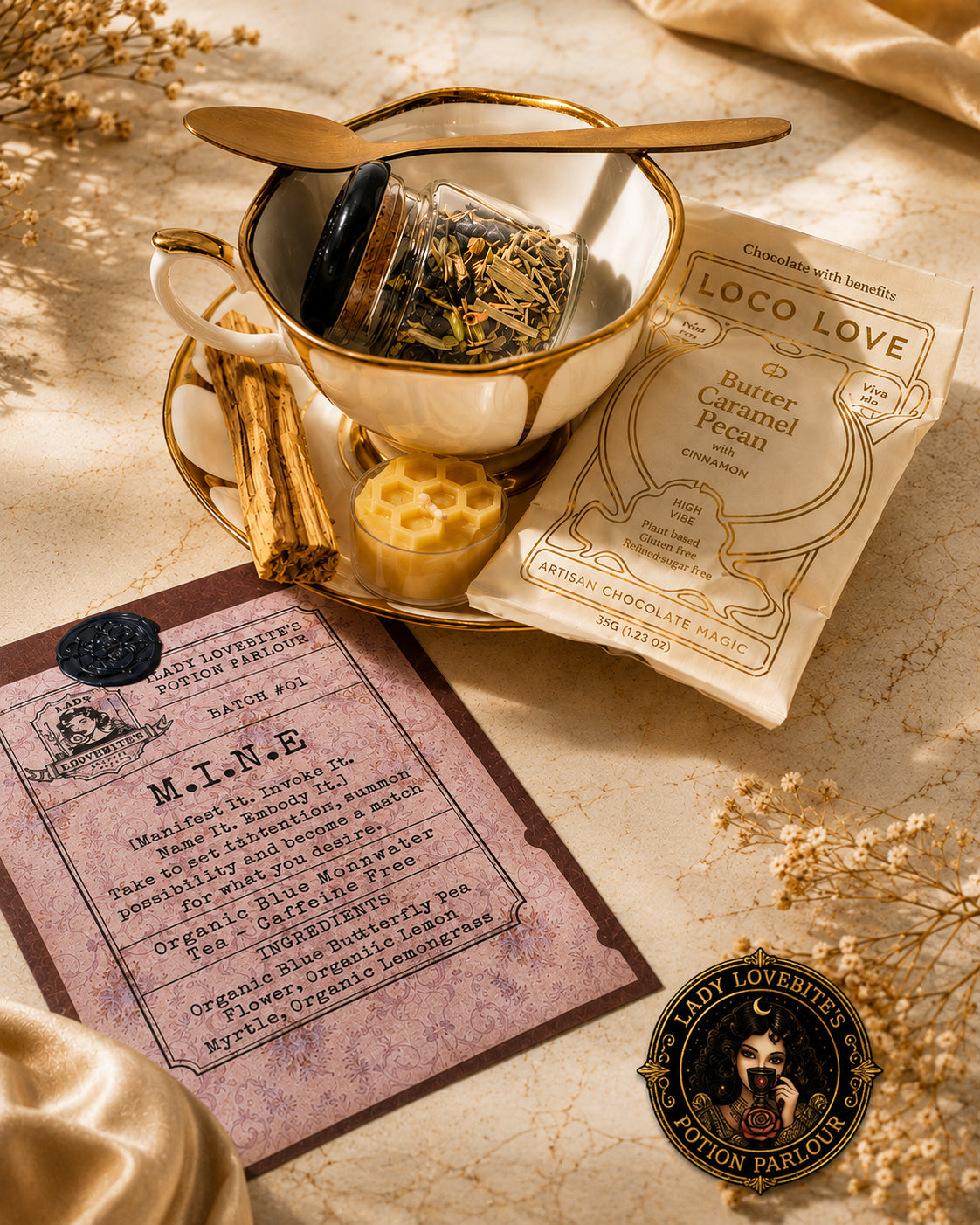M.I.N.E. Golden Moon Ritual Box | ARCHIVED • SOLD